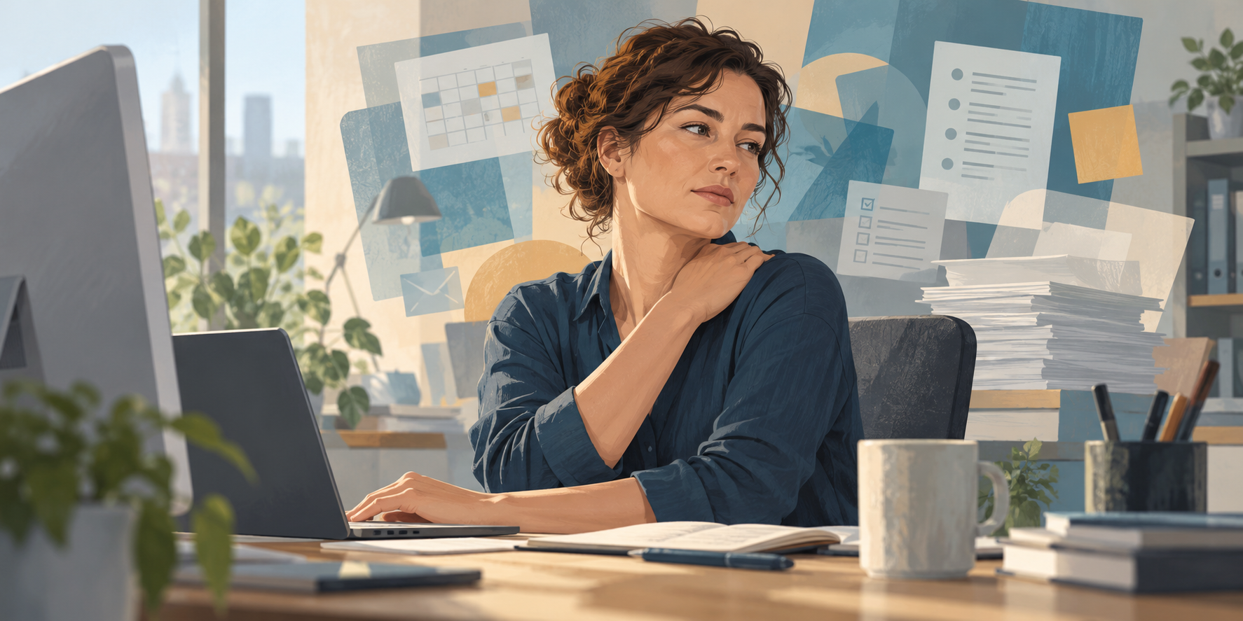 Stress og skuldersmerter: Hvad viser forskningen?